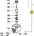 Zawór niskiego ciśnienia PM 740/4  zdj.5