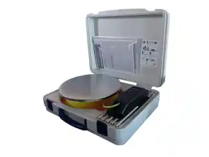 Nivcomp poziomica wężowa elektroniczna  + tyczka+ talerz
