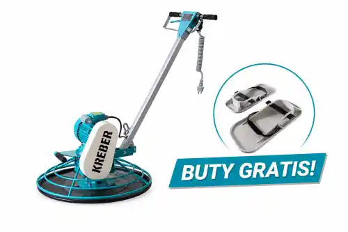 Zacieraczka Kreber K–600 ETS + buty posadzkarskie