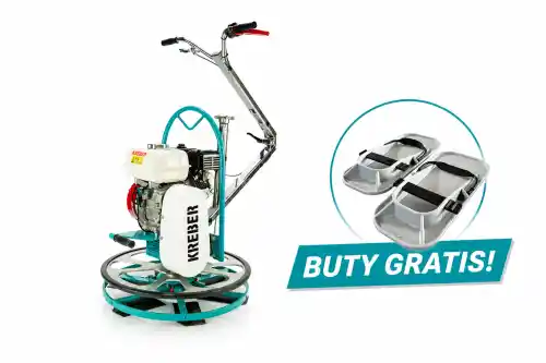Zacieraczka Kreber K–600 R4 + buty posadzkarskie