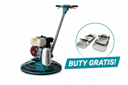 Zacieraczka Kreber K–600 BT + buty posadzkarskie