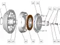 Adapter łożyska sprzęgła P-13 zdj.3