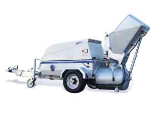MIXOKRET BMS ALPHA Z3 BS concrete pump with basket