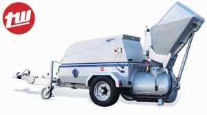 BMS ALPHA CR  concrete pump with basket and winch