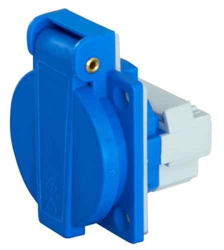 SCEE plug socket 16A, 230V, 1 f built-in