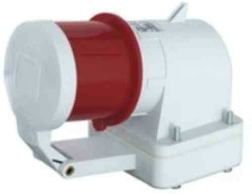 Wtyczka  CEE 5 x 32A 6h czerwona