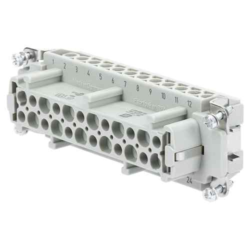 HARTING female connector - Han 24E-BU-S foto 1