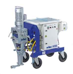 The m-tec M300 mixing and pumping unit