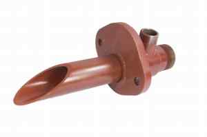 Mixing vessel output