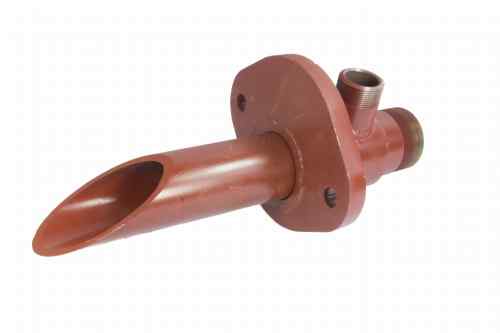 Mixing vessel output