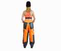 Waist-length flooring trousers, orange, size. S foto 2