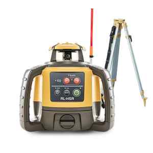 Laser level Topcon RL-H5A (+ tripod, + laser stave)