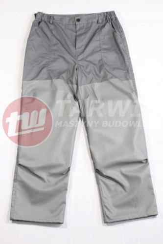 Waist-length flooring trousers, gray size XXL