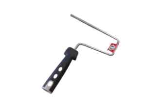 Roller bracket for coating roller
