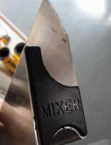 Smoothing board, h-prof. Mixer 250
