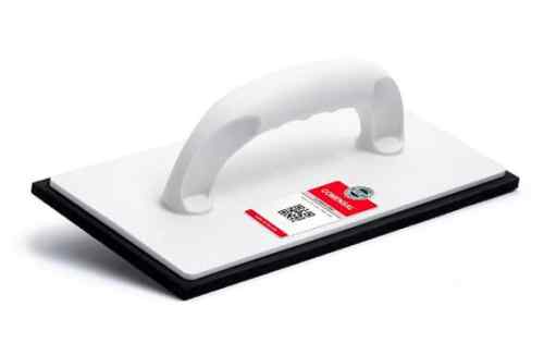 Plastic trowel with soft rubber 270x130