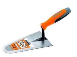 Stainless triangular trowel 180 mm Kapriol