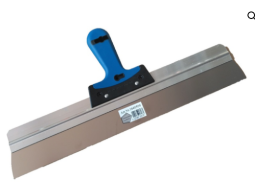 Reinforced aluminum paint trowel 500mm
