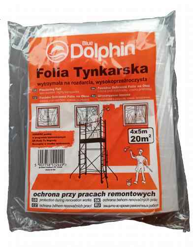 Folia tynkarska Blue Dophin 4x5m