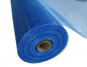 Plaster mesh 10x10mm blue 50m