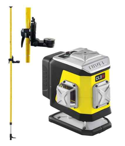 Multi-purpose cross laser Nivel System CL2R (+ expansion pole LP-36) foto 1