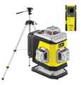 Multi-purpose cross laser Nivel System CL4B (+ tripod SJJ-M1 EX and laser sensor CLS-4) foto 1
